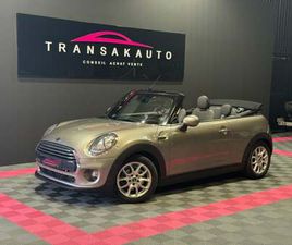 MINI COOPER D CABRIOLET 2EME MAIN SUPER ÉTAT