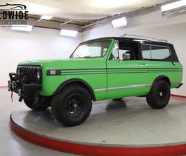 INTERNATIONAL HARVESTER SCOUT 1979 INTERNATIONAL HARVESTER SCOUT II