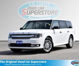FORD FLEX USED 2018 FORD FLEX SEL ~NAV ~CAMERA ~HEATED LEATHER ~BLUETOOTH