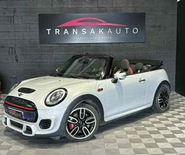 MINI CABRIO JOHN COOPER WORKS MINI CABRIOLET F57 231 CH JOHN COOPER WORKS FINITION JCW EXCLUSIVE DESIGN