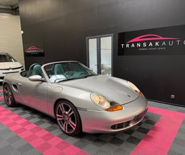 PORSCHE BOXSTER 3.2I S 252 CV TIPTRONIC S + ÉCHAPPEMENT INOX + SIÈGES ÉLECTRIQUES + JANTES 19 + BLUETOOTH