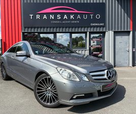MERCEDES CLASSE E COUPE E 350 MERCEDES CLASSE E COUPE *ENTRETIEN COMPLET* 350 CDI EXECUTIVE