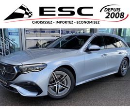 MERCEDES CLASSE E BREAK NOUVELLE MERCEDES CLASSE E 300DE TOURING 4MATIC AMG LINE HYBRIDE RECHARGEABLE - 05/2024 21.010KM
