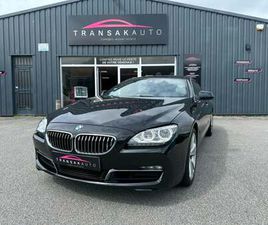 BMW SERIE 6 GRAN COUPE 640 BMW SERIE 6 GRAN COUPE F06 640D 313CH EXCLUSIVE A / SOFT CLOSE / TÊTE HAUTE / CAMERA / KEYLESS / 4 PNEUS NEUFS