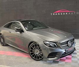 MERCEDES CLASSE E COUPE E 300 MERCEDES CLASSE E COUPE 300 9G-TRONIC FASCINATION / TO / BURMESTER / CAMERA 360 / MULTIBEAM / SUIVI MERCEDES