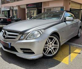 MERCEDES CLASSE E CABRIOLET 3.0L 350CDI 265 CV BLUEEFFICIENCY EXECUTIVE SPORTLINE