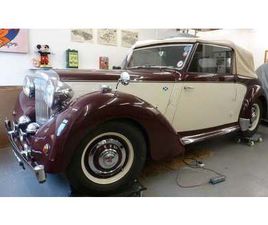 ALVIS TA14 1948 ALVIS TA 14 ROUGE FONCÉ MANUEL, 4 VITESSES CONDUITE...