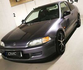 HONDA CIVIC HONDA CIVIC HONDA CIVIC COUPÉ EJ * HORIZONBLAU* SELTEN*