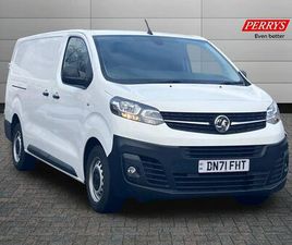 VAUXHALL VIVARO 2021 VAUXHALL VIVARO 1.5TD 2900 L2H1 DYNAMIC (100PS)(EU6D)