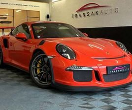 PORSCHE 911 GT3 RS (991) 4.0I 500CH PDK / FREINS CARBONE-CÉRAMIQUE / HARNAIS / PACK CARBONE / LAVA ORANGE