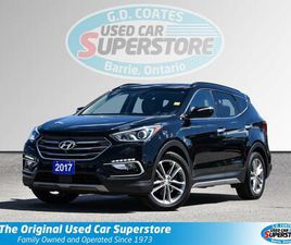 HYUNDAI SANTA FE SPORT USED 2017 HYUNDAI SANTA FE SPORT ULTIMATE AWD ~NAV ~CAMERA ~LEATHER ~PANO MOONROOF