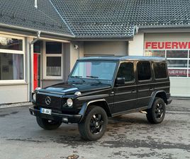 MERCEDES G KLASSE 300TD W463 7 SITZER LEDER