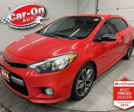 USED 2014 KIA FORTE KOUP SX | LOW KMS! | HTD SEATS |REAR CAM | ALLOYS