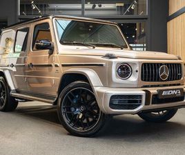 MERCEDES-BENZ G-KLASSE G63 AMG NAPPA-LEDER BURMESTER STOELVENTILATIE G63 AMG 4.0 V8 DESIGNO MASSAGE