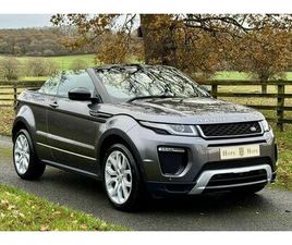 LAND ROVER RANGE ROVER EVOQUE CABRIO SD4 LAND ROVER RANGE ROVER EVOQUE 2.0 RANGE ROVER EVOQUE HSE DYNAMIC LUXURY SD4 AUTO 4WD 2DR