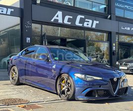 ALFA ROMEO GIULIA QUADRIFOGLIO ALFA ROMEO GIULIA 2.9T V6 QUADRIFOGLIO AT