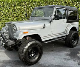 JEEP CJ7 LAREDO 1986 JEEP CJ 7