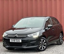 2018 CITROEN C4 1.6 BLUEHDI EDITION EURO 6 5DR HATCHBACK DIESEL MANUAL