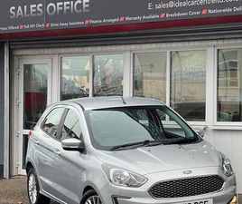 2019 FORD KA+ 1.2 85 ZETEC 5DR HATCHBACK PETROL MANUAL