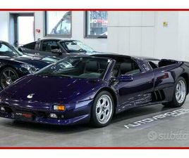 LAMBORGHINI DIABLO VT LAMBORGHINI DIABLO ROADSTER VT BLU SCURO - ITALI