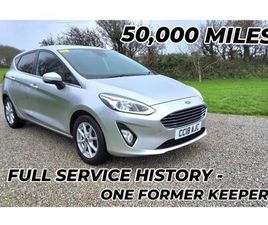 2018 FORD FIESTA 1.1 ZETEC 5DR HATCHBACK PETROL MANUAL