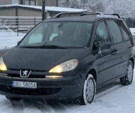 PEUGEOT 807 PEUGEOT 807 / 2005R 2,0L / 7 OSOBOWY / KLIMATRONIK / ELEKTRYCZNE DRZWI ORZESZE ZAWIŚĆ • OLX.PL