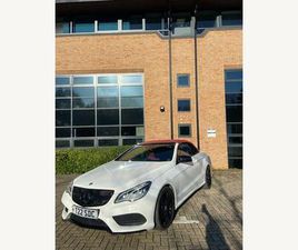 3.0 E350D V6 BLUETEC AMG LINE CABRIOLET G-TRONIC+ EURO 6 (START/STOP) 2DR