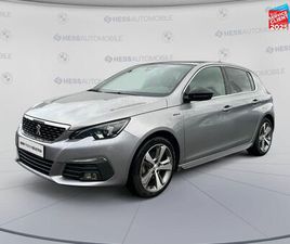 PEUGEOT 308 1.2 PURETECH 130CH E6.3 S/S GT LINE EAT8 TPANO GPS CAMERA CARPLAY D'OCCASION - HESS AUTOMOBILE