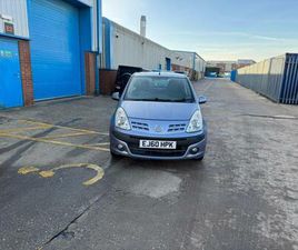 NISSAN PIXO 2010 NISSAN PIXO 1.0 N-TEC 5DR HATCHBACK PETROL MANUAL