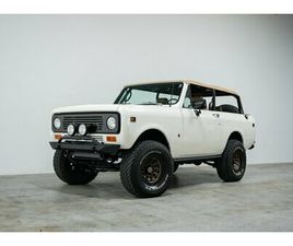 INTERNATIONAL HARVESTER SCOUT 1979 INTERNATIONAL SCOUT