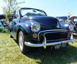 MORRIS MINOR MORRIS MINOR CONVERTIBLE 1968 WITH 12 MONTHS MOT