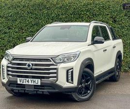 SSANGYONG MUSSO 2.2D SARACEN PLATINUM AUTO 4WD EURO 6 4DR