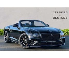 BENTLEY CONTINENTAL GTC 4.0 V8 BLACK EDITION 2DR AUTO