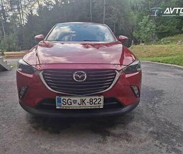 MAZDA CX-3 G150 AWD AT REVOLUTION TOP ČRNO USNJE