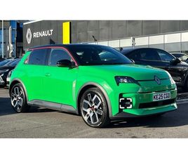 RENAULT R5 RENAULT 5 RENAULT 5 90KW TECHNO URBAN RANGE 40 KWH 5DR AUTO