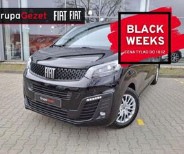 FIAT SCUDO SCUDO MAXI 2.0 144 KM PAK CITY, TECHNO VAT1 ZAREJESTROWANY BLACKWEEK