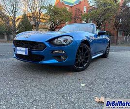 FIAT 124 SPIDER 1.4 AZZURRO ITALIA MET. PELLE TABACCO KM 36000!!