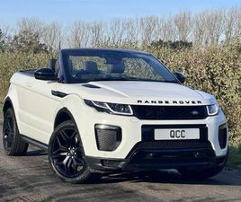 2016 LAND ROVER RANGE ROVER EVOQUE TD4 HSE DYNAMIC CONVERTIBLE DIESEL AUTOMATIC