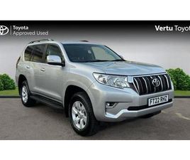 TOYOTA LAND CRUISER 2022 TOYOTA LAND CRUISER 2.8D 204 ACTIVE COMMERCIAL AUTO PANEL VAN DIESEL AUTOMATIC