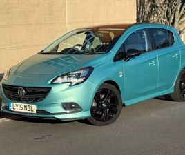VAUXHALL CORSA 2015 VAUXHALL CORSA 1.0T ECOFLEX LIMITED EDITION 5DR HATCHBACK PETROL MANUAL