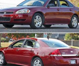 CHEVROLET IMPALA 2011 CHEVROLET IMPALA 69000 KM PNUES HIVER CLIMATISEUR NON FUMEUR AUCUN ANIMAUX