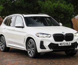 BMW X3 XDRIVE 30D XDRIVE30D MHT M SPORT 5DR AUTO