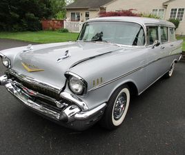 CHEVROLET BEL AIR 1957 CHEVROLET BEL AIR/150/210 RESTORED, 4DR WAGON/PS-PDB-A/C
