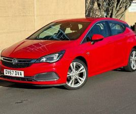 VAUXHALL ASTRA 2018 VAUXHALL ASTRA 1.4T 16V 150 SRI VX-LINE 5DR HATCHBACK PETROL MANUAL