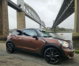 MINI PACEMAN COOPER D ALL 4 DIESEL 1.6LTR RARE BONZE COLOR (12M MOT,GREAT SPEC,PRIVATE PLATE INC)