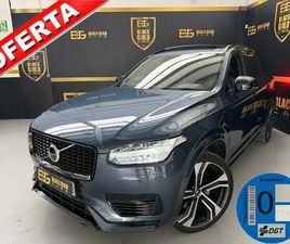 VOLVO XC90 T8 VOLVO XC90 2.0 T8 AWD RECHARGE R-DESIGN AUTO