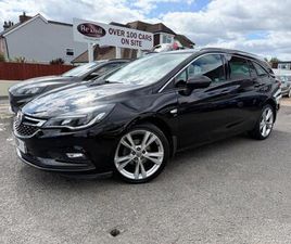 VAUXHALL ASTRA 2018 VAUXHALL ASTRA 1.4T 16V 150 SRI NAV 5DR ESTATE PETROL MANUAL