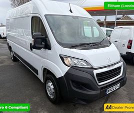 2022 PEUGEOT BOXER 2.2 BLUEHDI S 335 L3 H2 PANEL