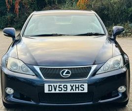 LEXUS IS 250 2.5 250 SE-I CONVERTIBLE 2DR PETROL AUTO EURO 4 (208 PS)