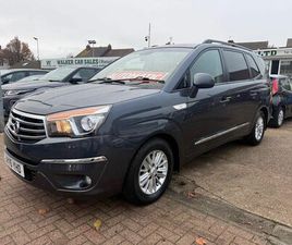 SSANGYONG RODIUS KGM / SSANGYONG TURISMO 2.0 E-XDI ES MPV 5DR DIESEL T-TRONIC EURO 5 (155 PS)
